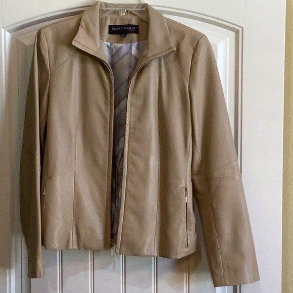 Kenneth Cole New York Jackets & Blazers - Kenneth Cole leather jacket